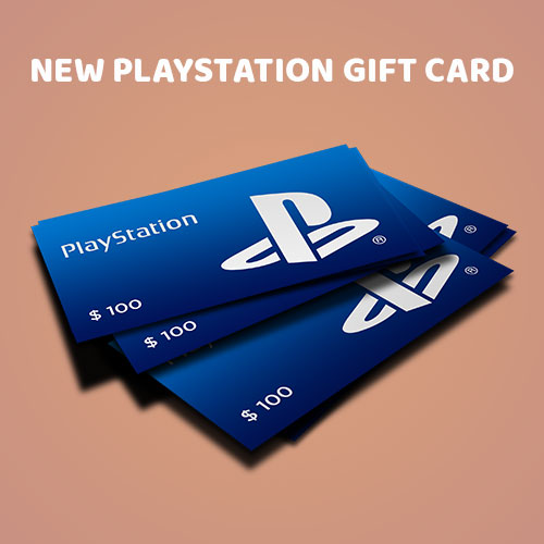New PlayStation Gift Card